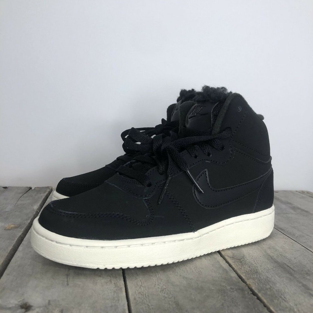 Nike Ebernon Mid SE Black AV2478-001 sz 5w